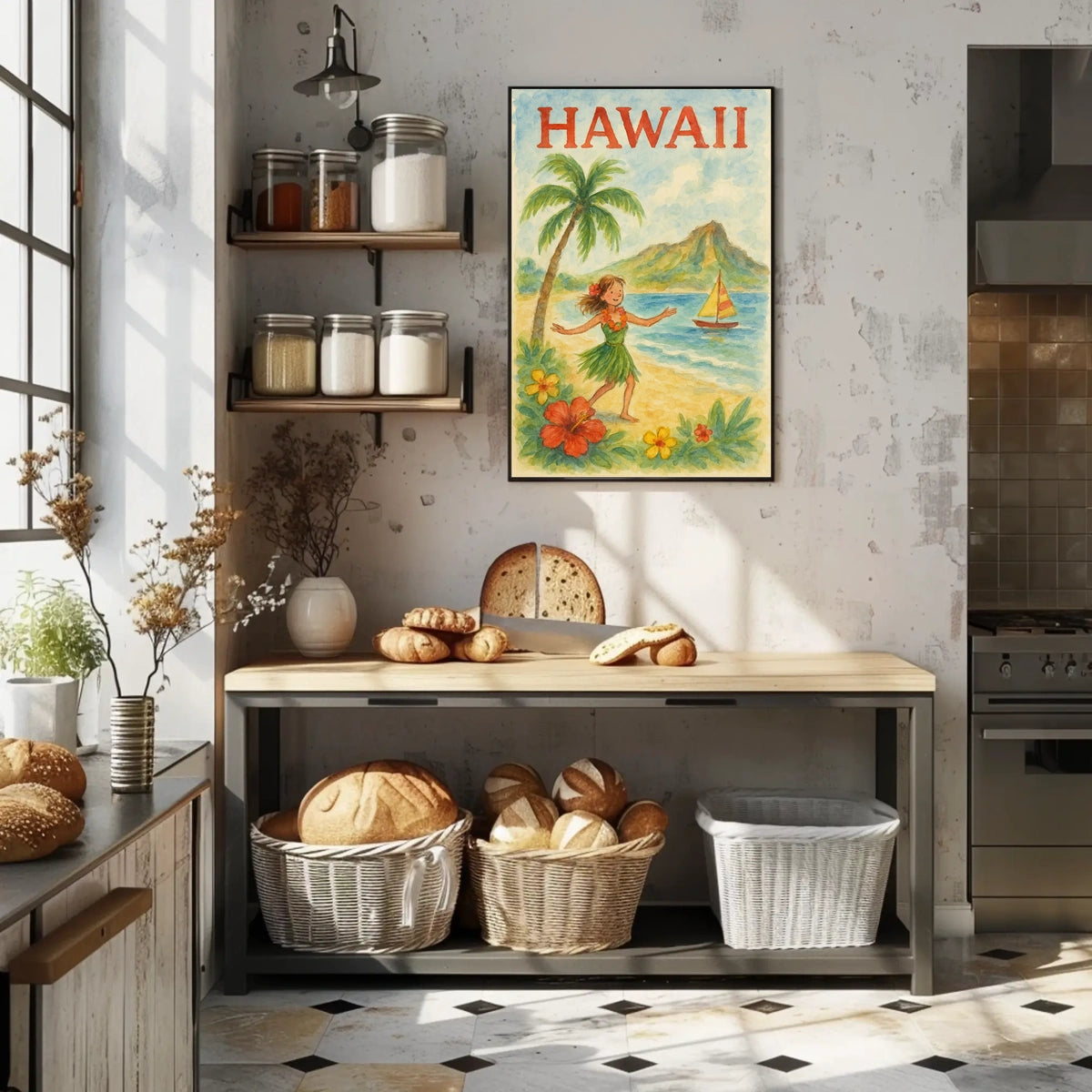 Hawaiian Paradise Poster