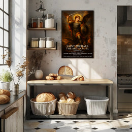 Saint Michael the Archangel Poster PosterGoat