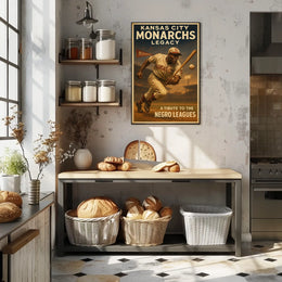 Kansas City Monarchs Legacy Poster