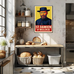 St. Damien of Molokai Poster