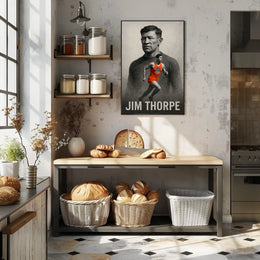 Jim Thorpe Athletic Legend Poster
