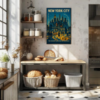 New York City The Never-Sleeping Metropolis Poster