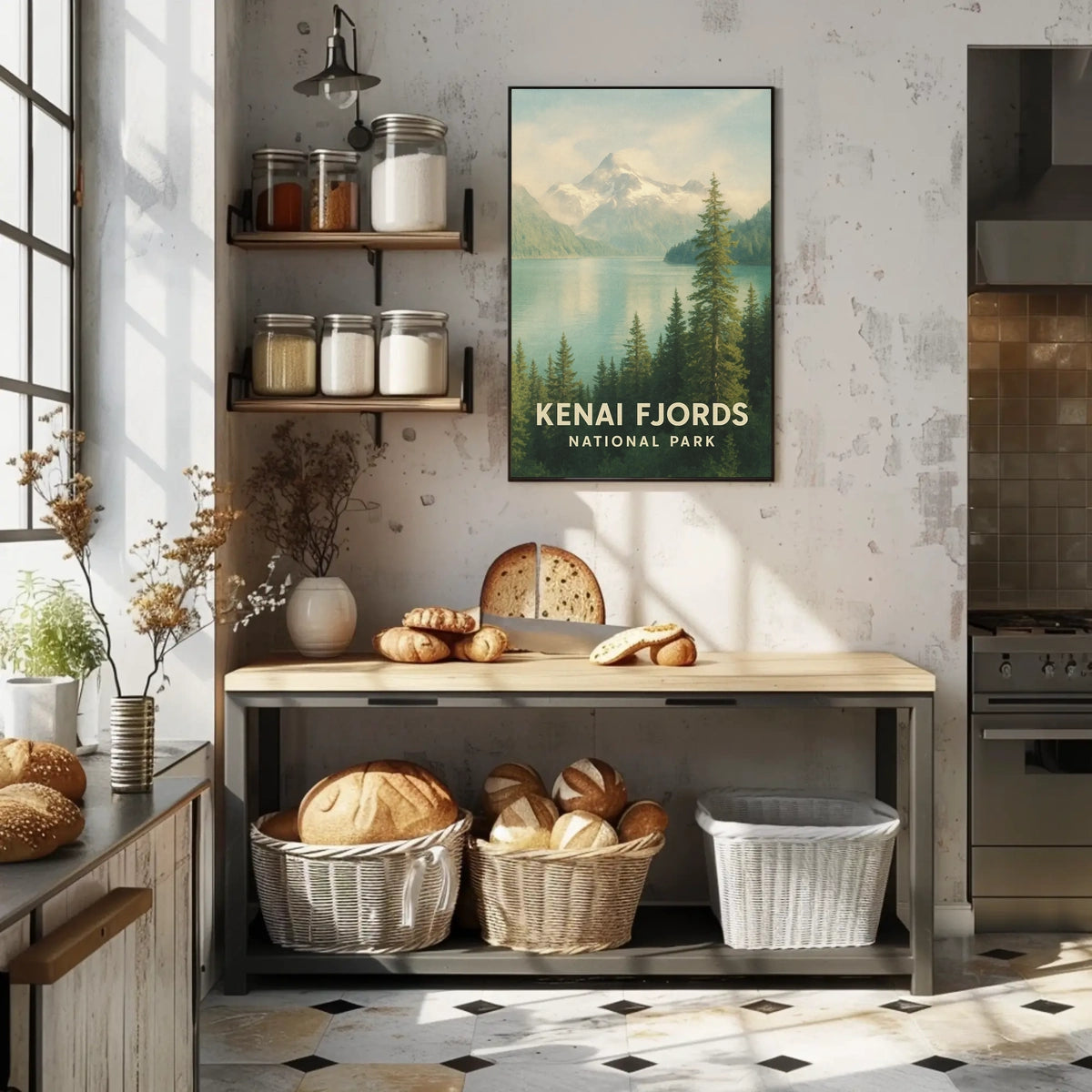 Kenai Fjords National Park Poster