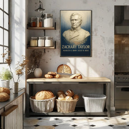Zachary Taylor Presidential Term Poster PosterGoat