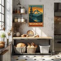 Scenic Washington Landscape Poster