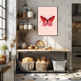 Whimsical Butterfly Art Print: Abstract or Artistic Poster PosterGoat