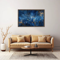 Celestial Cityscape Poster