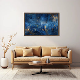 Celestial Cityscape Poster
