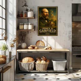 James A. Garfield 20Th President Poster