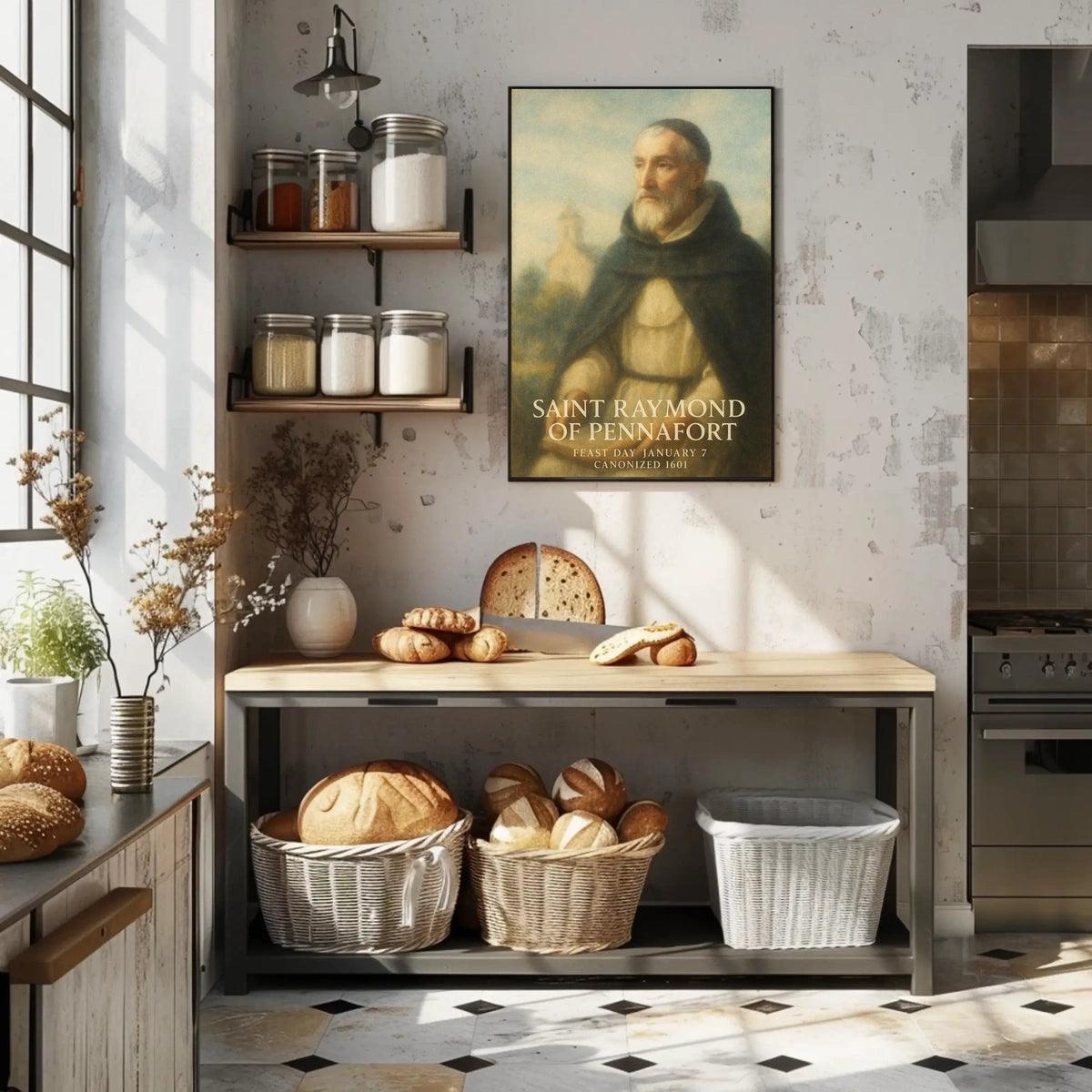 Saint Raymond Of Peñafort Poster