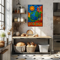 Ecology Mosaic Poster