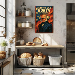 Martin Van Buren Eighth President Poster Wall Art Decor