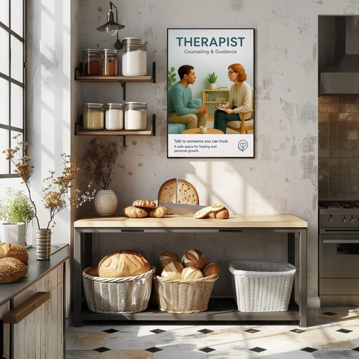 Therapist Counseling & Guidance Poster
