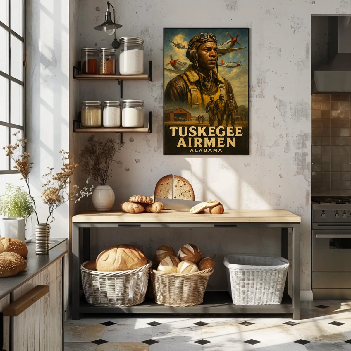 Tuskegee Airmen Alabama Poster