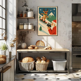 SantaS Winter Adventure Poster