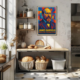 James Garfield 20th President Poster