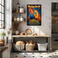 Icon of Strength and Determination Poster