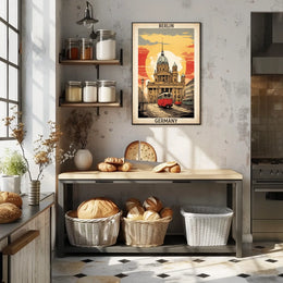 Berlin Architectural Charm Poster