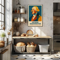 George Washington 1St President Poster