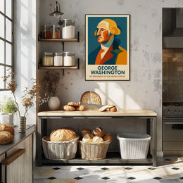 George Washington 1St President Poster