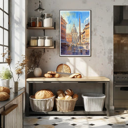 Rome Cityscape Poster PosterGoat
