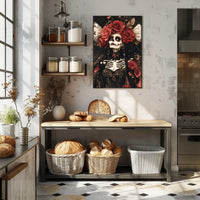 Day of the Dead La Catrina Cultural Heritage Poster