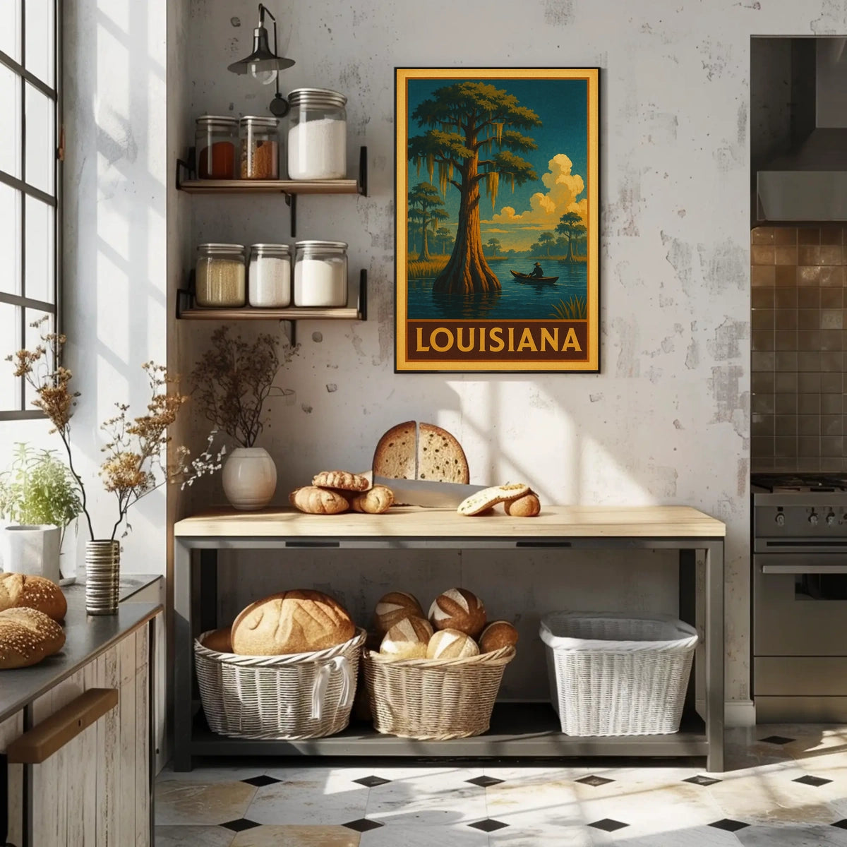 Louisiana Bayou Adventure Poster