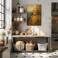 Plato Philosopher of Ideals Poster