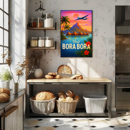Visit Bora Bora Poster PosterGoat