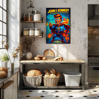 John F. Kennedy 35th President Poster PosterGoat