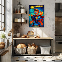 John F. Kennedy 35th President Poster PosterGoat