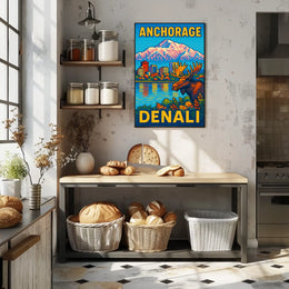 Anchorage Denali Poster