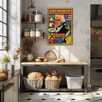George Washington First President Poster PosterGoat