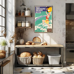 Old Orchard Beach Boston And Maine Poster