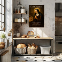 Saint Monica Poster PosterGoat