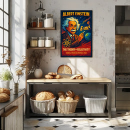 Albert Einstein The Theory Of Poster