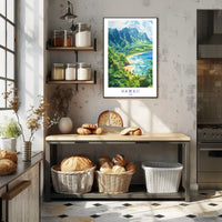 Scenic Hawaii Coastline Poster PosterGoat