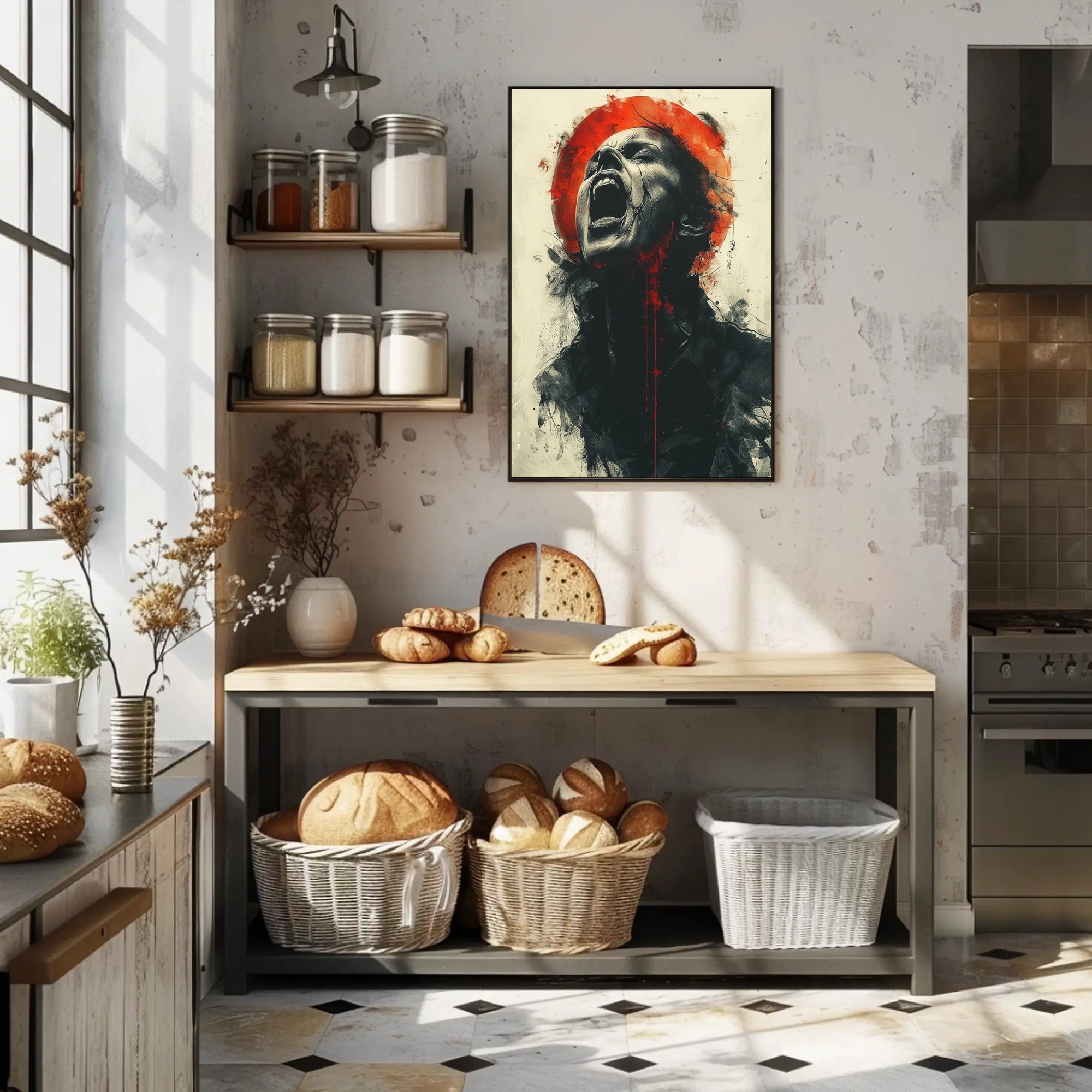 Expression of Anguish Poster PosterGoat