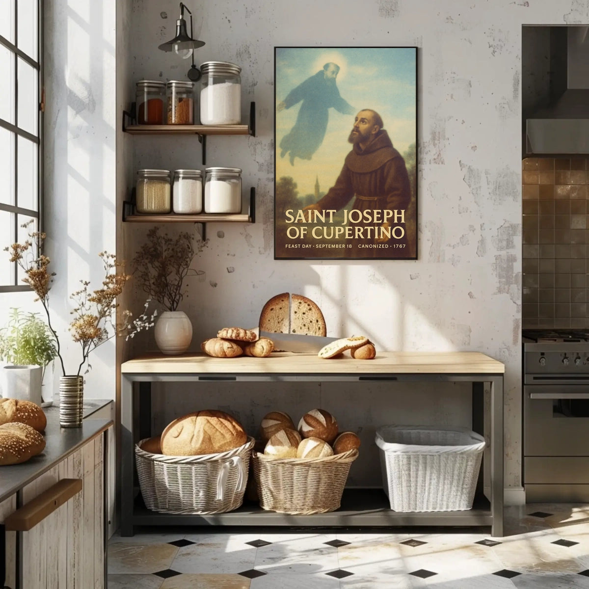 Saint Joseph Of Cupertino Poster