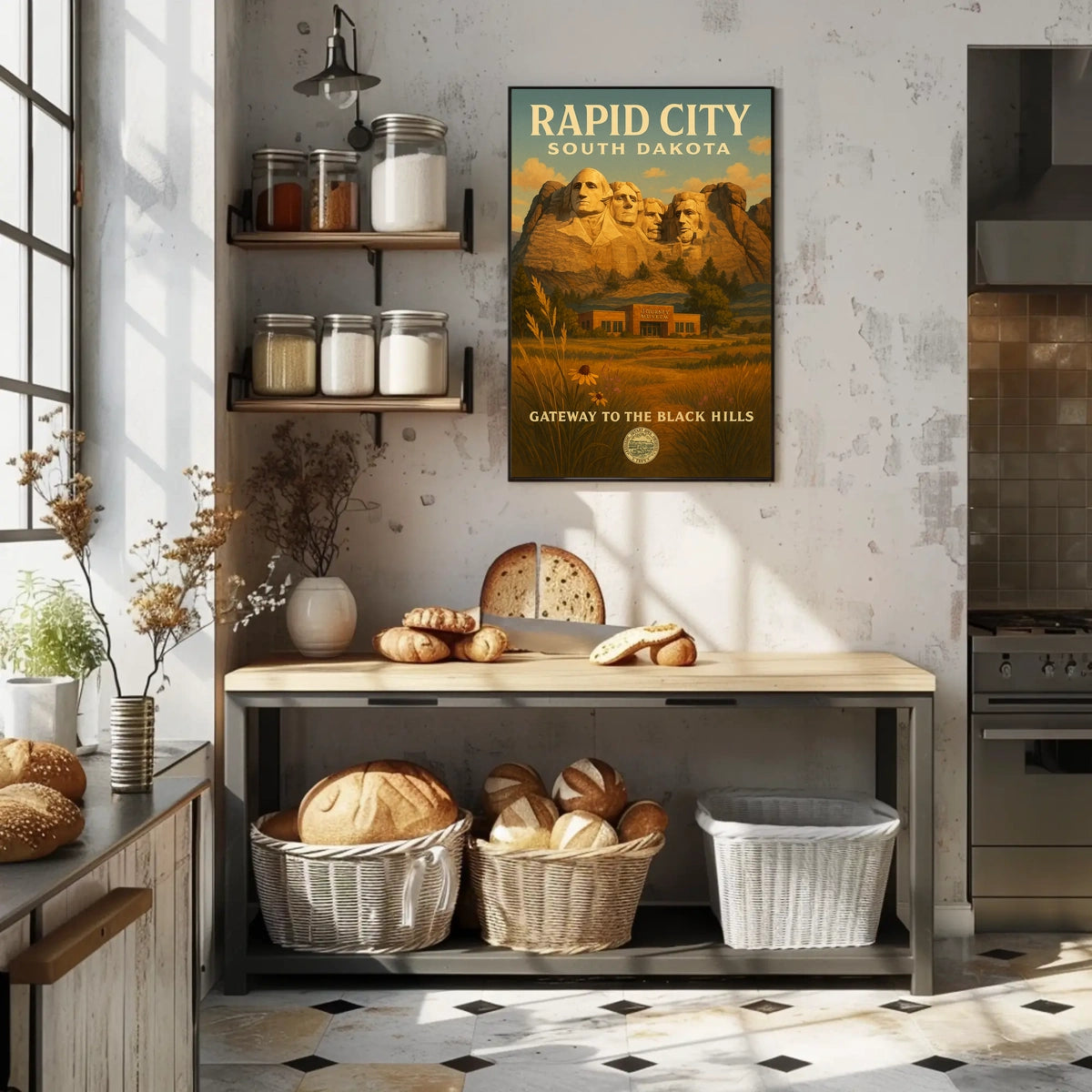 Gateway to the Black Hills Poster