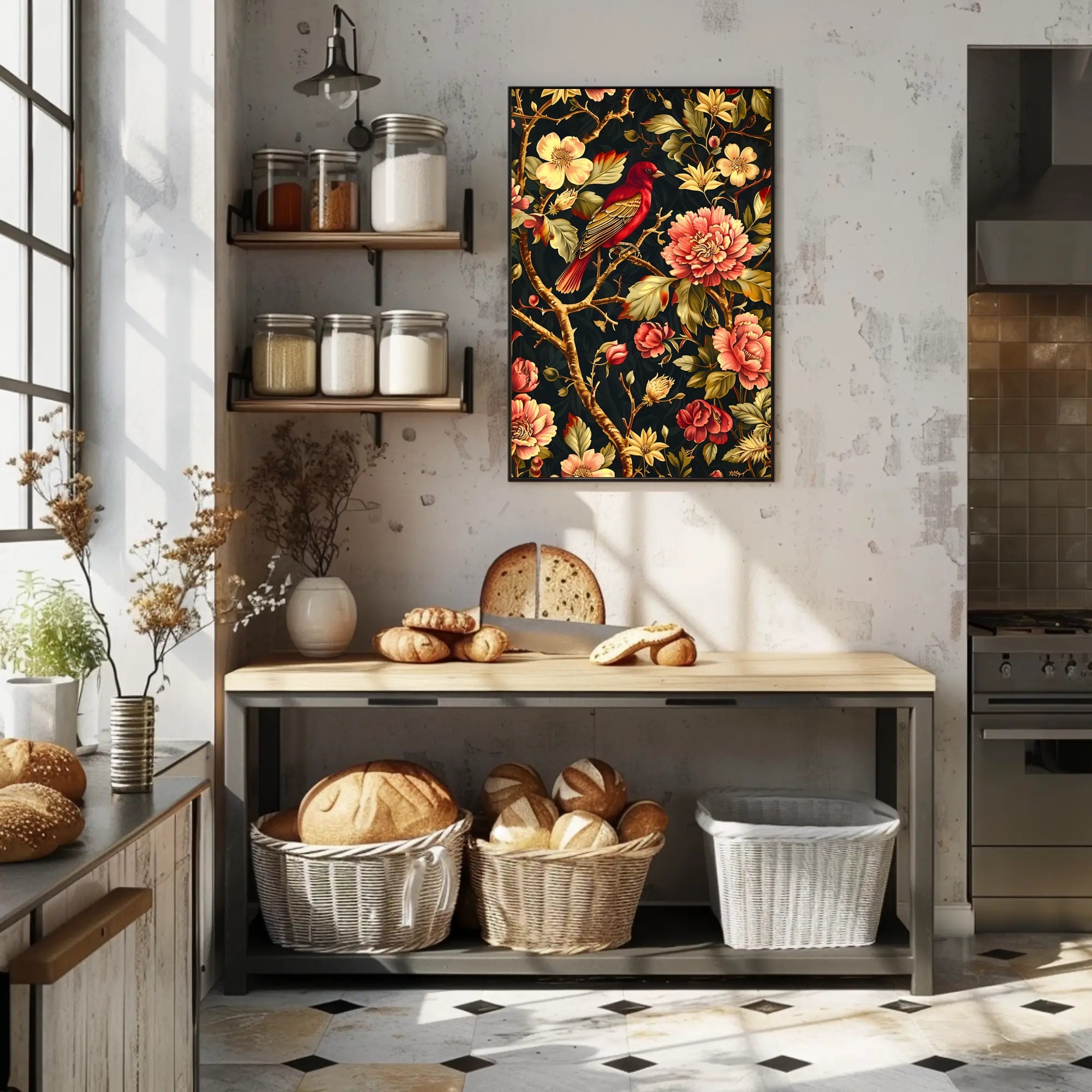 Enchanted Garden Wall Art Print Decor