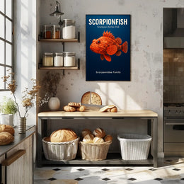 Scorpionfish Venomous Marine Fish Poster PosterGoat