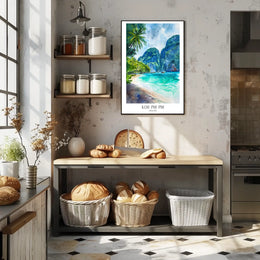 Koh Phi Phi Tropical Paradise Poster