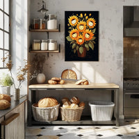 Sunflower Smiles Poster