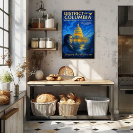 District of Columbia Nation's Capital Poster