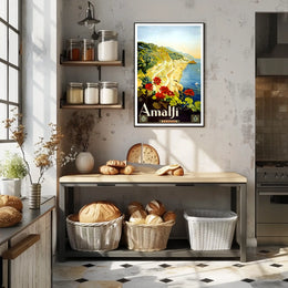 Amalfi Italia Poster