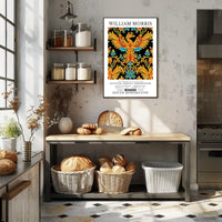 William Morris Cotton Prints Exhibition Poster