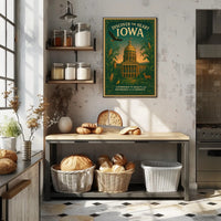 Discover The Heart Of Iowa Poster