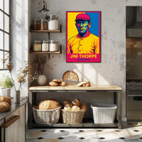 Jim Thorpe Outfield Poster