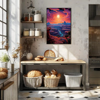 Canyon Sunset Serenity Poster PosterGoat